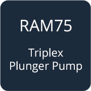 RAM75 - Triplex Plunger Pump